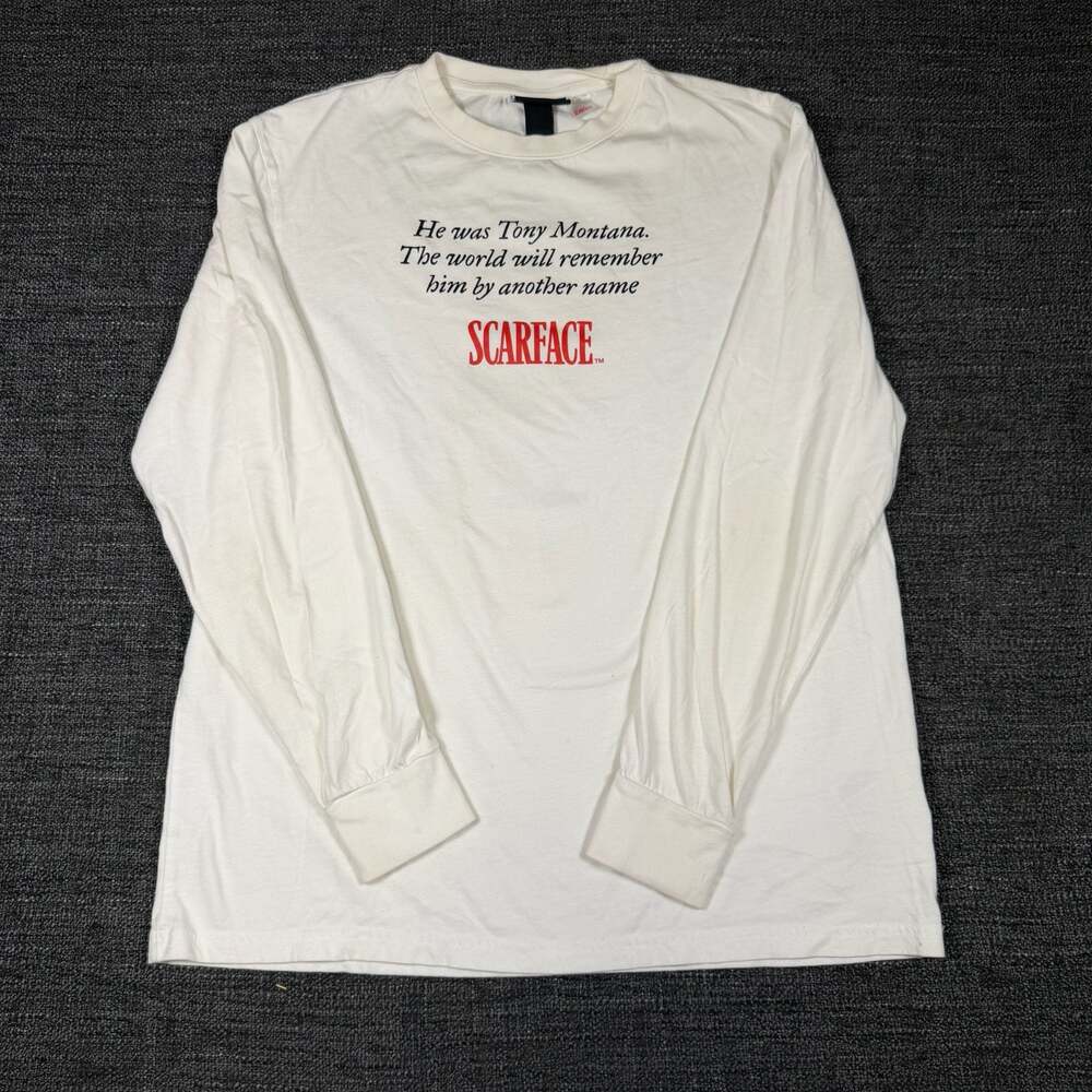 H&M x Scarface Tony Montana Graphic Long Sleeve Shirt